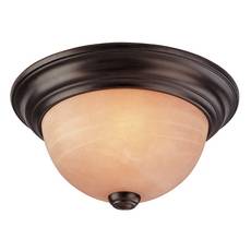 C170-5331-133 By Dolan Designs-Medici Collection English Bronze Finish 1 Light Flushmount