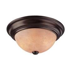C170-5333-133 By Dolan Designs-Medici Collection English Bronze Finish 3 Light Flushmount