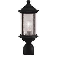 C170-916-50 By Dolan Designs-Walnut Grove Collection Black Finish 1 Light Post