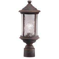 C170-916-53 By Dolan Designs-Walnut Grove Collection Rustique Finish 1 Light Post