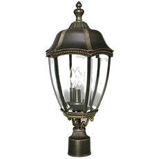 C170-955-20 By Dolan Designs-Roseville Collection Antique Bronze Finish 3 Light Post