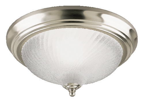 C171-6430400 By Westinghouse - Brushed Nickel Finish 1 Light Flush