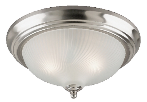 C171-6430500 By Westinghouse - Brushed Nickel Finish 2 Light Flush