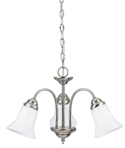 C171-6461500 By Westinghouse - Brushed Nickel Finish 3 Light Chandelier