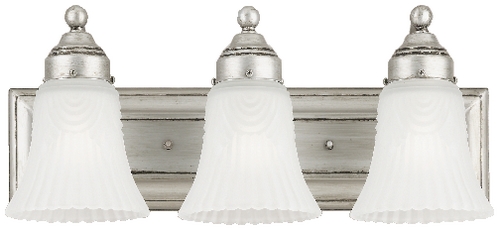 C171-6649500 By Westinghouse - Antique Pewter Finish 3 Light Wall