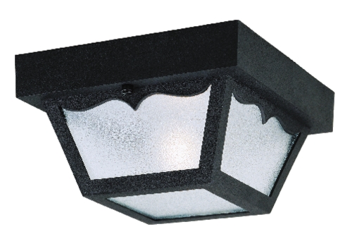 C171-6682200 By Westinghouse - Black Finish 1 Light Flush