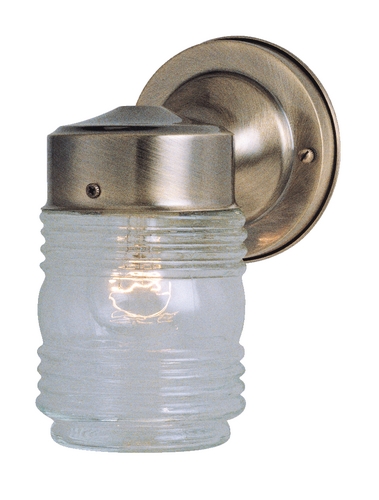 C171-6683900 By Westinghouse - Antique Brass Finish 1 Light Wall Lantern