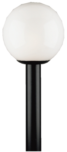 C171-6686100 By Westinghouse - Black Finish 1 Light Post Top Lantern