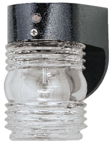 C171-6694900 By Westinghouse - Black Finish 1 Light Wall Lantern 