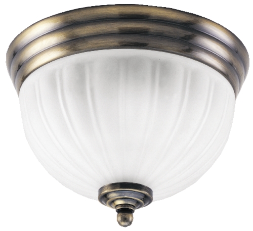 C171-6731400 By Westinghouse - Antique Brass Finish 2 Light Flush