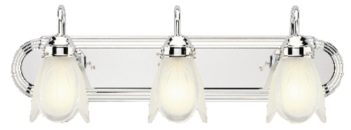 C171-6747700 By Westinghouse - Chrome Finish 3 Light Wall