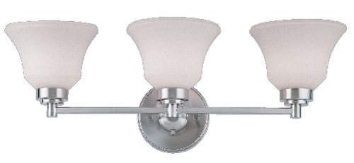 C171-6789900 By Westinghouse - Royal Park Collection Brushed Nickel Finish 3 Light Wall