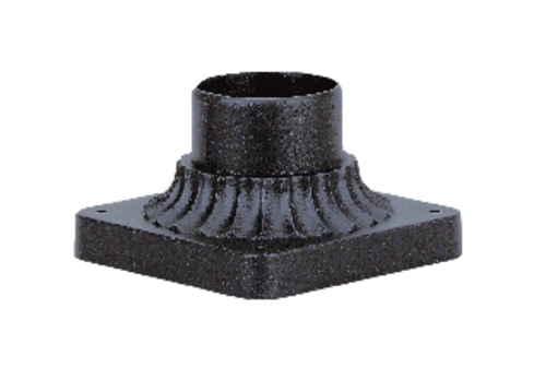 C171-6790100 By Westinghouse - Textured Black Finish Pedestal Mount for Post Lantern