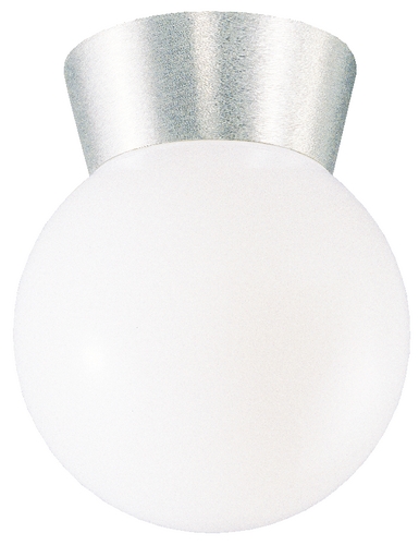 C171-6798000 By Westinghouse - Brushed Aluminum Finish 1 Light Flush