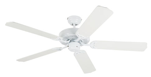 C171-7802400 By Westinghouse - Contractor‘s Choice Collection White Finish Ceiling Fan