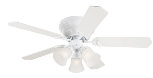 C171-7850800 By Westinghouse - Contempra Trio Collection White Finish Ceiling Fan