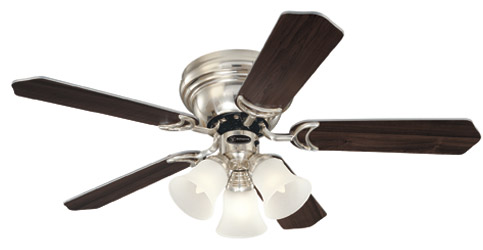 C171-7861500 By Westinghouse - Contempra Trio Collection Brushed Nickel Finish Ceiling Fan