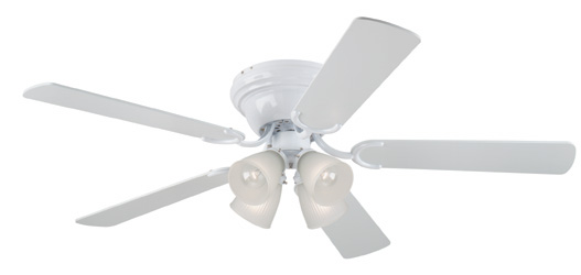 C171-7871500 By Westinghouse - Contempra IV Collection White Finish Ceiling Fan