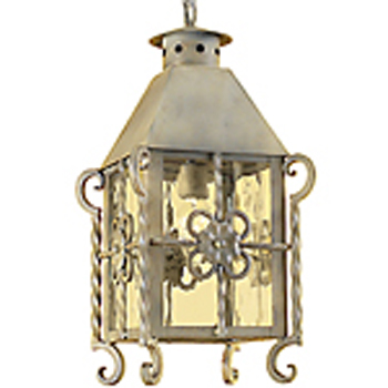 C173-HF186-1 By ARTE DE MEXICO - Iron Lighting Collection Premium Acid Wash Finish Wrought Iron