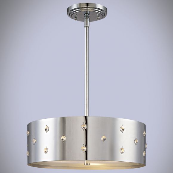 C174-P033-077 By Kovac Lighting-Chrome Finish Pendant