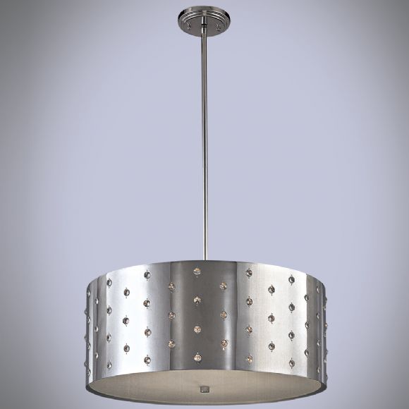 C174-P034-077 By Kovac Lighting-Chrome Finish Pendant / Chandelier