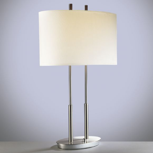 C174-P184-084 By Kovac Lighting-Brushed Nickel Finish Table Lamp