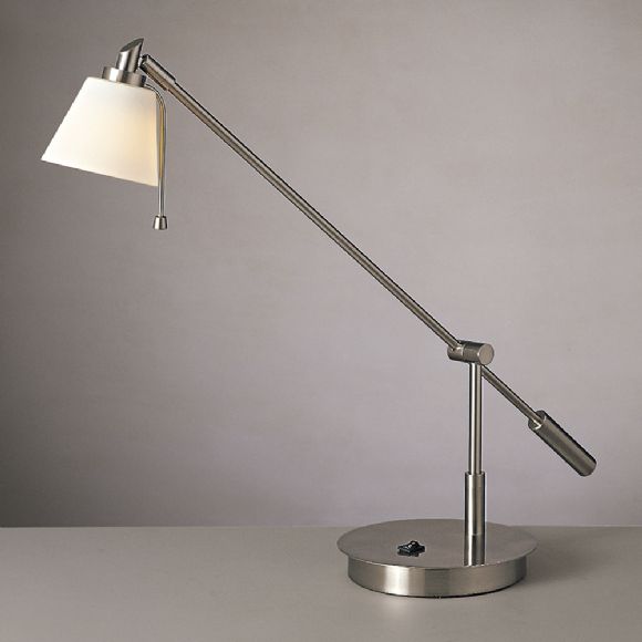 C174-P211-084 By Kovac Lighting-Brushed Nickel Finish Table Lamp