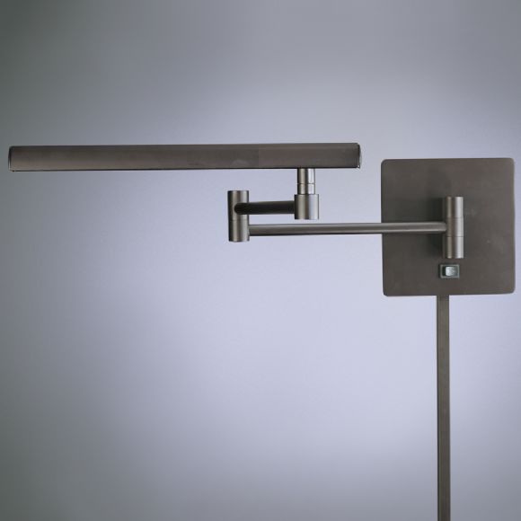 C174-P266-1-615B By Kovac Lighting-Dorian Bronze Finish Swing Arm Wall Lamp