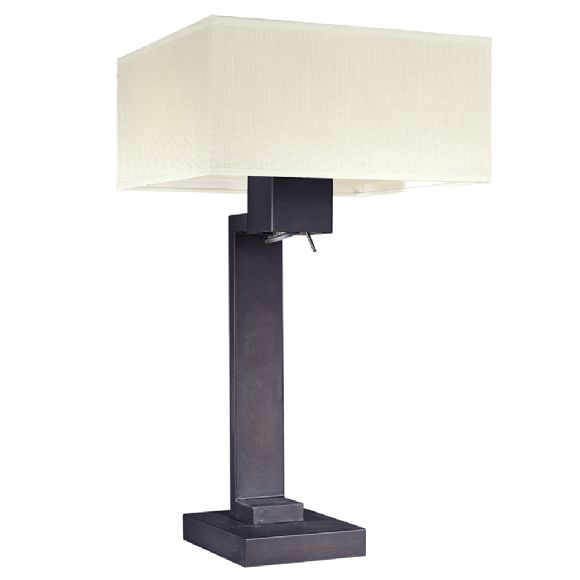C174-P342-617 By Kovac Lighting-Step Collection Bronze Finish Table Lamp