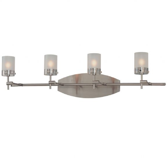 C174-P5014-084 By Kovac Lighting-Brushed Nickel Finish 4-Light Bath
