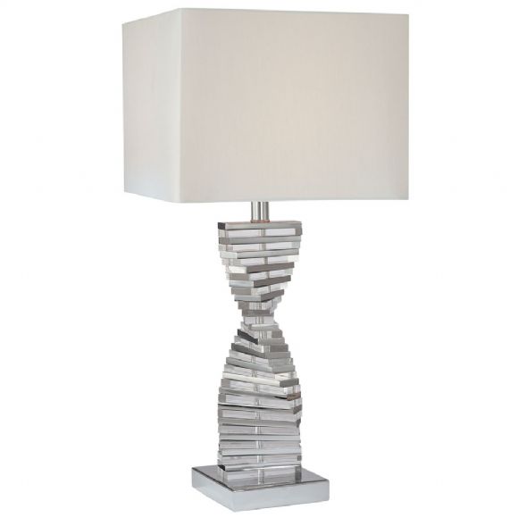 C174-P742-077 By Kovac Lighting-Chrome w/Eidolon Krystal Glass Finish Table Lamp