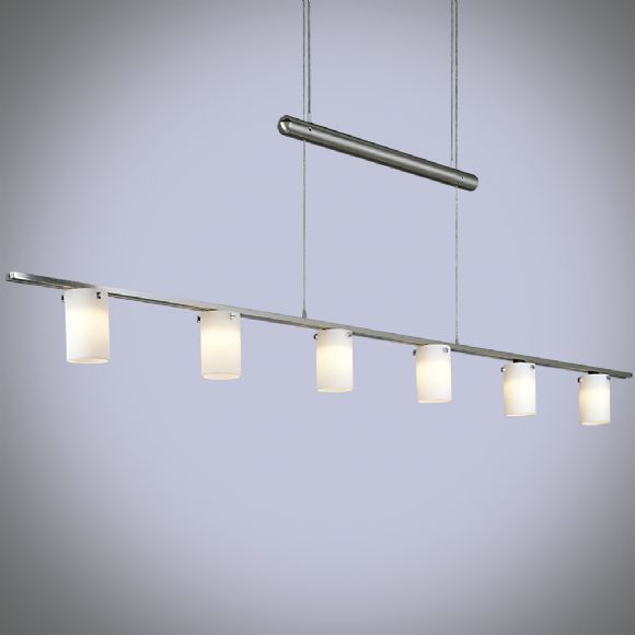 C174-P8027-084 By Kovac Lighting-Counter Weights Collection Brushed Nickel Finish Counter Weight Chandelier