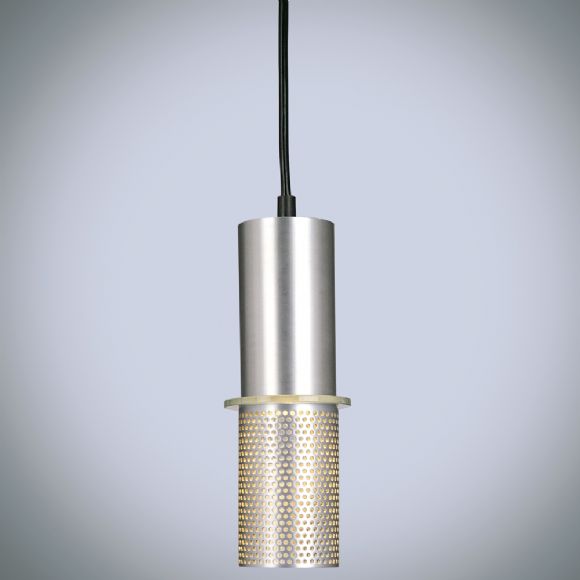 C174-P9451-2-614 By Kovac Lighting-Larry Collection Satin Aluminum Finish Pendant