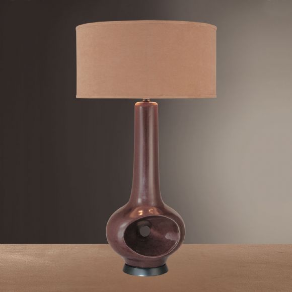 C175-10190-0 By Ambience Lighting-Dark Chocolate With Black Finish-Table Lamp