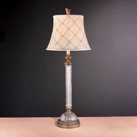 C175-10973 By Ambience Lighting-Cut Glass Finish-Table Lamp