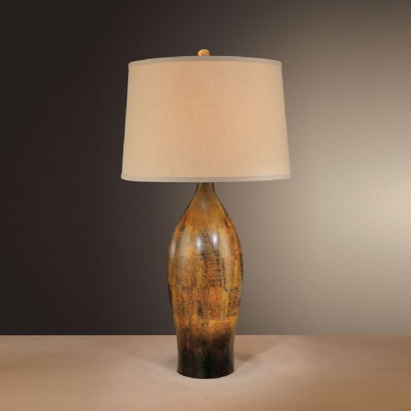 C175-12303-0 By Ambience Lighting-Mexican Mosaic Finish-Table Lamp