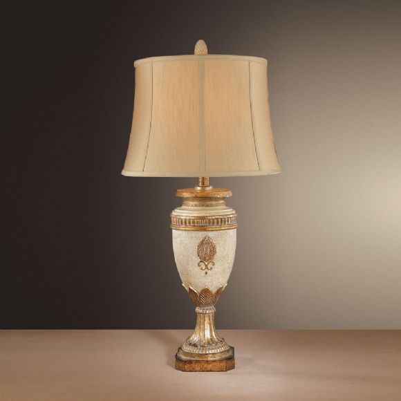 C175-12305-0 By Ambience Lighting-Golden Stone Finish-Table Lamp