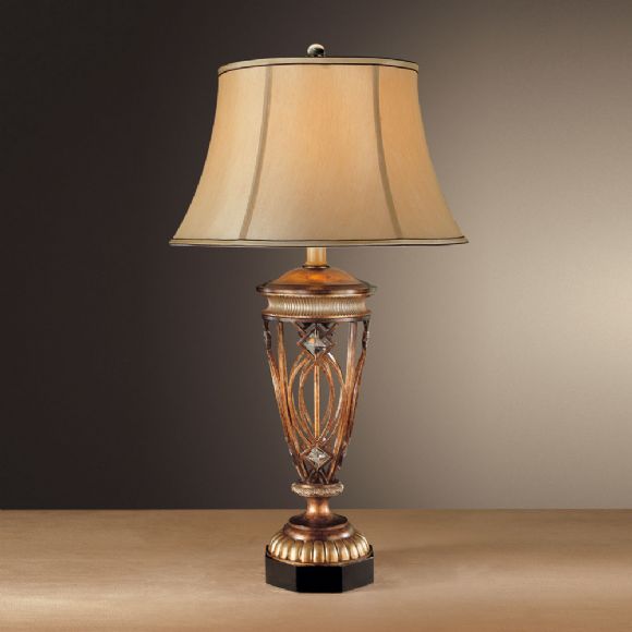 C175-12335-206 By Ambience Lighting-Aston Court Bronze Finish-Table Lamp