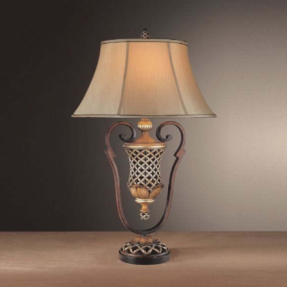 C175-12337-216 By Ambience Lighting-Cabella Patina Finish-Table Lamp