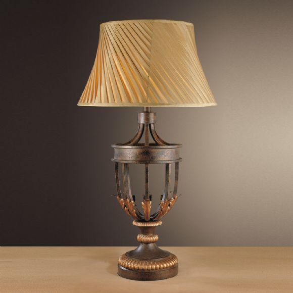 C175-12347-355 By Ambience Lighting-Golden Bronze Finish-Table Lamp