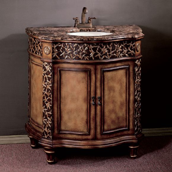 C175-44500-477 By Ambience Lighting-Florence Patina Finish-Bath Vanity