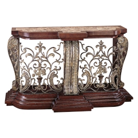 C175-45000-499 By Ambience Lighting-Bronze/Black Finish Table