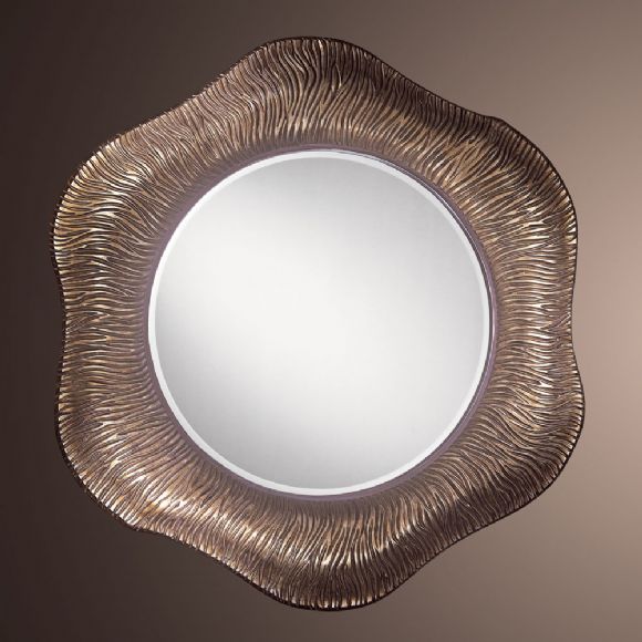 C175-56292-0 By Ambience Lighting-Burnt Clay With Bronze Wash Finish-Mirror