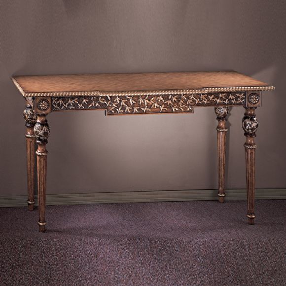 C175-56501-477 By Ambience Lighting-Florence Patina Finish-Console Table