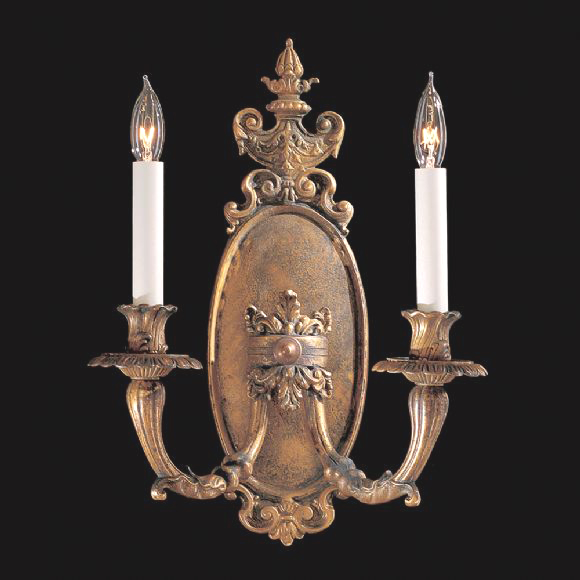 C176-N202102 By Metro Lighting-Antique Bronze Patina Finish Wall Sconce