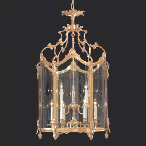 C176-N2334 By Metro Lighting-French Gold Finish Clear Glass Finish Pendant