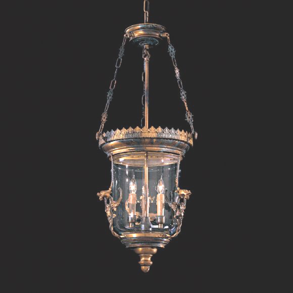 C176-N2336-OXB By Metro Lighting-Antique Bronze Patina Finish Clear Glass Finish Chandelier