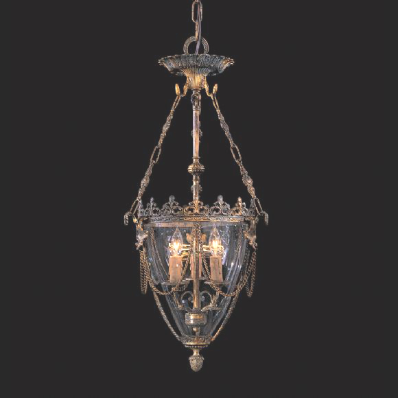 C176-N2337-OXB By Metro Lighting-Antique Bronze Patina Finish Clear Glass Finish Chandelier