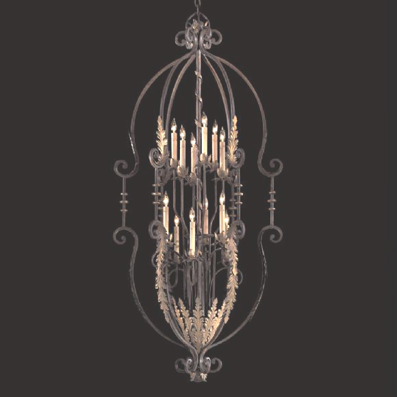 C176-N3644-362 By Metro Lighting-Armandari Finish Chandelier