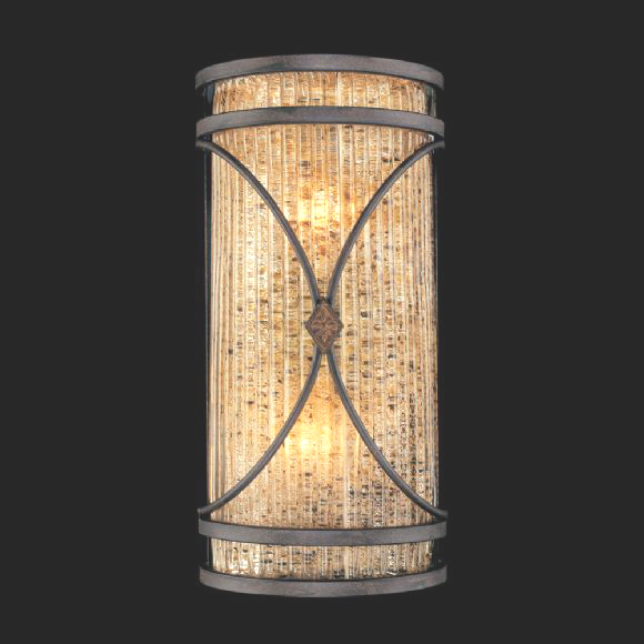 C176-N6047-159 By Metro Lighting-Monte Titano Collection Monte Titano Oro Finish Wall Scone